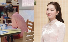 Ái nữ nhà Đặng Thu Thảo diện áo dài đi học, cực ra dáng "tiểu thần tiên tỷ tỷ"