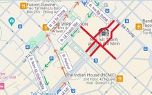 Cấm xe các đoạn đường quanh Nhà hát TPHCM vào tối mùng 5 Tết