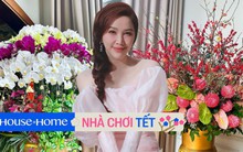 Bảo Thy ''flex'' nhẹ 6 chậu hoa Tết trong biệt thự ở quận 7, netizen nức nở khen: Đúng là người giàu chơi Tết