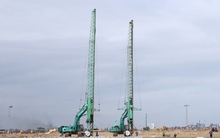 Tết trên công trường Cảng nước sâu lớn nhất miền Bắc