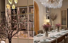 Biệt thự 20 tỷ đồng ngập tràn sắc hoa đón Tết của Noo Phước Thịnh