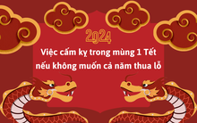 Những việc cấm kỵ trong mùng 1 Tết, nếu không muốn cả năm thua lỗ