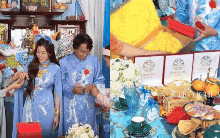 Đám cưới miền Tây ngập vàng, Lê Bống và dàn khách diện áo bà ba quấn khăn rằn "đổ bộ": Cô dâu là ai?