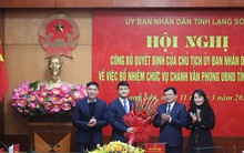 Điều động, bổ nhiệm nhiều vị trí cán bộ chủ chốt tỉnh Lạng Sơn