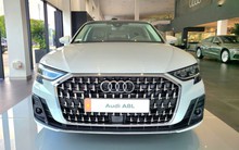 Audi A8L giảm giá chưa từng thấy tại đại lý: Khởi điểm 4,1 tỷ, sản xuất 2022, rẻ hơn hẳn 7-Series và S-Class