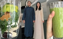 Bao năm qua Tăng Thanh Hà vẫn trung thành với 3 loại nước chứa "cả kho collagen", chả trách mẹ 3 con mà vẫn xinh đẹp, khỏe khoắn!