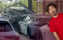 Chủ xe Mitsubishi Xpander lao thẳng vào showroom đâm hỏng Porsche 911, CĐM vẫn cho là may sau khi nhìn chiếc siêu xe bên cạnh