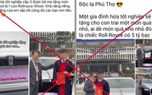 Lan truyền tin thất thiệt 'bố tặng con xe Rolls-Royce trong lễ tốt nghiệp'