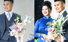 Quang Hải bảnh bao như tổng tài, được mẹ chăm chút trước khi lên đường đi đón dâu