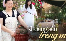 Rời thành phố tấp nập, người phụ nữ dành 8 năm xây dựng một sân nhỏ đầy hoa để già đi một cách xinh đẹp