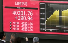 Chứng khoán Nhật Bản tiếp tục lập đỉnh mới sau khi phá kỷ lục tồn tại suốt 34 năm, vượt mốc 40.000 điểm