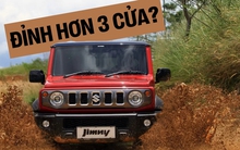 Mang Suzuki Jimny 5 cửa vào rừng 'hành hạ': Nhiều điểm hơn hẳn bản 3 cửa sắp ra mắt Việt Nam, thoải mái cho cả nhà cùng off-road