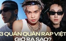 3 Quán quân Rap Việt hiện tại: Người chạy show "mệt nghỉ", người đã "ở ẩn" sinh con, kẻ bận giải quyết tranh cãi