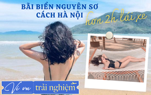 Miền Bắc còn có điểm du lịch biển mát rượi ngoài Sầm Sơn: Cảnh quan nguyên sơ, trong lành mà chỉ cách Hà Nội hơn 2 giờ đi xe