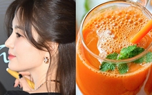 Song Hye Kyo chống nắng từ bên trong nhờ 1 loại nước ép chợ Việt có đầy, nhiều sao Việt lâu nay cũng chăm uống
