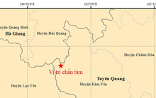 Động đất ở Tuyên Quang, nhiều tỉnh cảm nhận được rung chấn