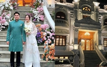 Choáng ngợp trước căn biệt thự nguy nga như cung điện của chồng hoa khôi bóng chuyền Việt Hương, học vấn của chàng còn đáng nể hơn