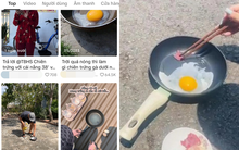 TikTok rộ trend rán trứng giữa trời nắng 40°C