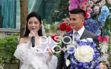 Trọn vẹn lời thề nguyện xúc động của Quang Hải và Chu Thanh Huyền trong ngày cưới, nhắc đến mọi sóng gió