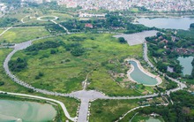 Hiện trạng các công viên chậm tiến độ ở Hà Nội