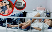Xót xa hình ảnh Duy Mạnh nằm trông con trong bệnh viện, mua đống thuốc đắt đỏ để trị bệnh cho quý tử, hội bố bỉm sữa đồng cảm