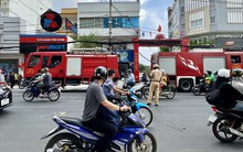 Cháy trong khu vực ngân hàng MB ở TP Thủ Đức