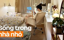 Cô gái 9x bất ngờ nổi tiếng trên mạng nhờ thiết kế tận dụng được từng centimet không gian có sẵn của căn phòng 28m2
