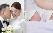 Phương Oanh - shark Bình nhận hàng loạt lời chúc từ dàn sao Việt, cặp song sinh được gọi với biệt danh đáng yêu