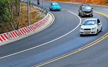 Làm rõ việc đèo Prenn Đà Lạt bị đổ hóa chất lạ, gây hư mặt đường