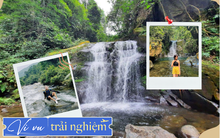 Một cung đường cách Hà Nội hơn 100km, giới trẻ đua nhau trekking: Cái tên “đáng sợ” nhưng cảnh quan tuyệt mỹ, mùa hè tắm thác, thu ngắm lá phong bay như phim Hàn Quốc