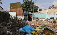 Toàn cảnh khu vực giải toả 200 ngôi nhà để làm nút giao 3 tầng ở TPHCM