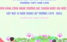 Nguyên hiệu trưởng đột quỵ, tử vong khi đang phát biểu kỷ niệm thành lập trường