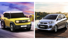 Giá chỉ loanh quanh 400 triệu, chọn xe điện VinFast VF 3 hay xe xăng Kia Morning?