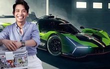 Thích chiếc siêu xe đua Lamborghini SC63, Minh Nhựa cho biết đang nghiên cứu, sẽ biến ước mơ thành hiện thực