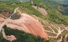 Doanh nghiệp điện gió thi công "lố" 10 ha đất