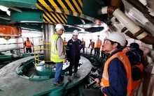 Cán bộ EVN thăm dự án thủy điện tích năng của Bỉ