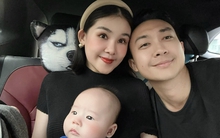 Bố là BTV, mẹ là Giảng viên, con trai Lê Âu Ngân Anh 5 tháng biết ngồi, nhìn khuôn mặt thấy giàu sang