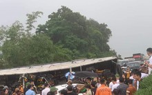 Tai nạn liên hoàn giữa 6 ô tô trên cao tốc Nội Bài - Lào Cai