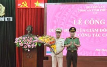 Điều động, bổ nhiệm cán bộ chủ chốt ở công an 3 tỉnh, thành