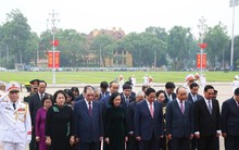 Lãnh đạo Đảng, Nhà nước vào Lăng viếng Chủ tịch Hồ Chí Minh