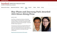 Chàng trai Việt 28 tuổi đoạt giải thưởng Toán học Dénes König khiến giáo sư Đại học Stanford phải thốt lên: Quá kỳ diệu!