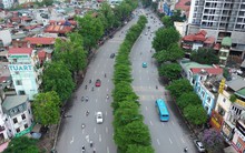 Hiện trạng tuyến đường Láng được đề xuất mở rộng lên 53m