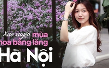Loài hoa “tuyệt phẩm” mùa hè đã nhuộm tím cả Hà Nội, giới trẻ thi nhau check-in rồi sao bạn còn chưa đi?