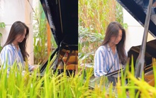 Đoạn clip hơn 1 phút của con gái diễn viên Mạnh Trường, xem xong ai cũng phải xuýt xoa khen tài sắc vẹn toàn