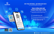An toàn hơn, bảo mật hơn với xác thực bằng sinh trắc học trên SAIGONBANK Smart Banking