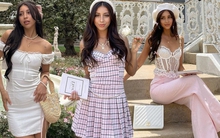 Nàng thơ nước Mỹ mất vài năm xây tủ đồ trắng - hồng cực xinh, nay các "bánh bèo" chỉ cần 2s để "học lỏm"