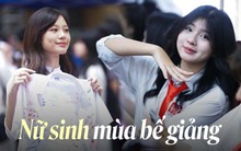 "Đặc sản" mùa bế giảng: Cả một trời gái xinh, vài giây lọt vào khung hình đã đủ gây thương nhớ