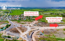 Khu vực đang xây dựng 4 tuyến đường 15.000 tỷ xung quanh một khu công nghiệp thu hút hơn 2,3 tỷ USD