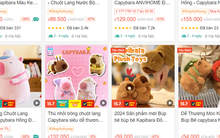 Bắt đúng trend gấu bông Capybara, người bán online bỏ túi gần 13 tỉ đồng