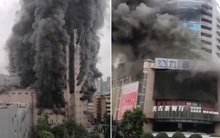 Trung Quốc: Cháy ngùn ngụt tại trung tâm thương mại, 16 người chết